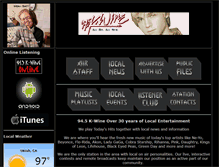 Tablet Screenshot of kwine.com